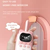 2PCS Kids Mini Walkie Talkie Rechargeable 1000mAh Handheld 0.5W 3km Radio Transceiver Interphone Child Christmas Toys Gifts 3