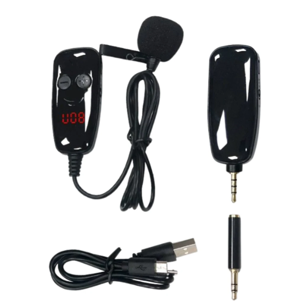 

UHF Wireless Headset Microphone Universal Mic Receiver Guides Lectures