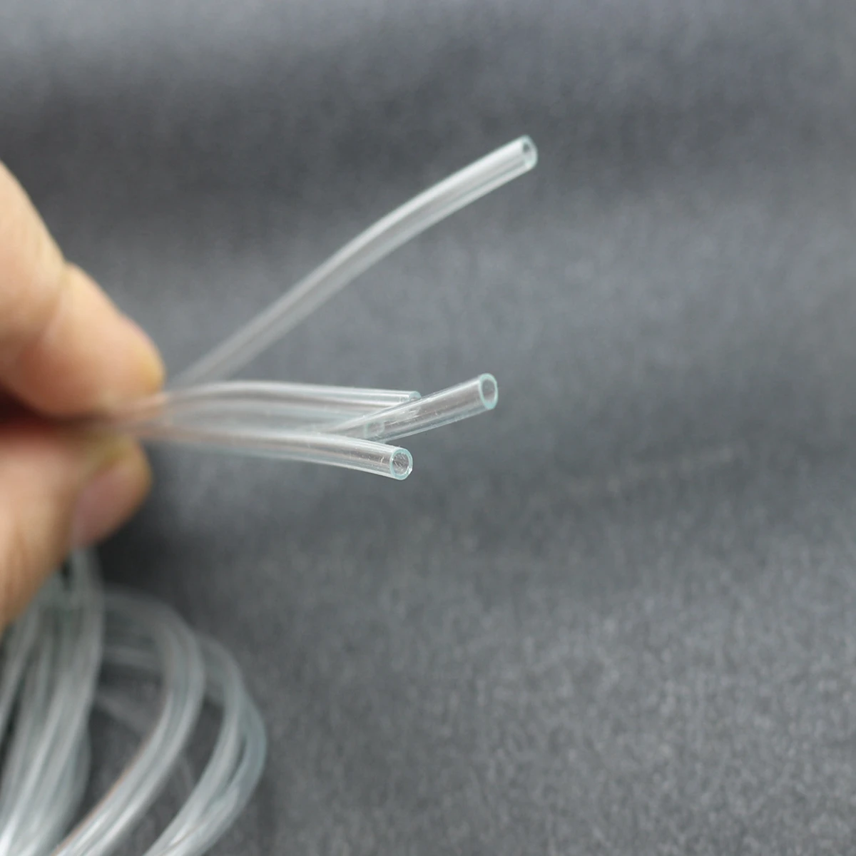 투명 중공 고무 튜브, 쥬얼리 코드 커버, 메모리 와이어, 10 m, 2mm