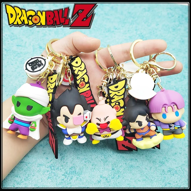 Anime dragon ball z son goku kakarotto vegeta super saiyan dos desenhos  animados chaveiro boneca chaveiro saco chaveiro carro acessórios presentes  brinquedos - AliExpress