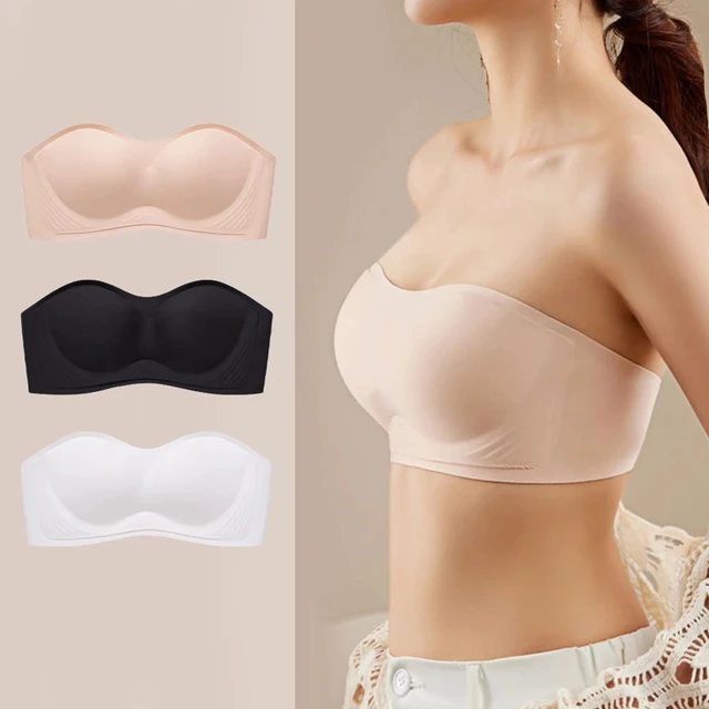 Women Strapless Bra Push Up Bras No-Wired Bralette Invisible Backless  Female Underwear Sexy Lingerie For Ladies - AliExpress