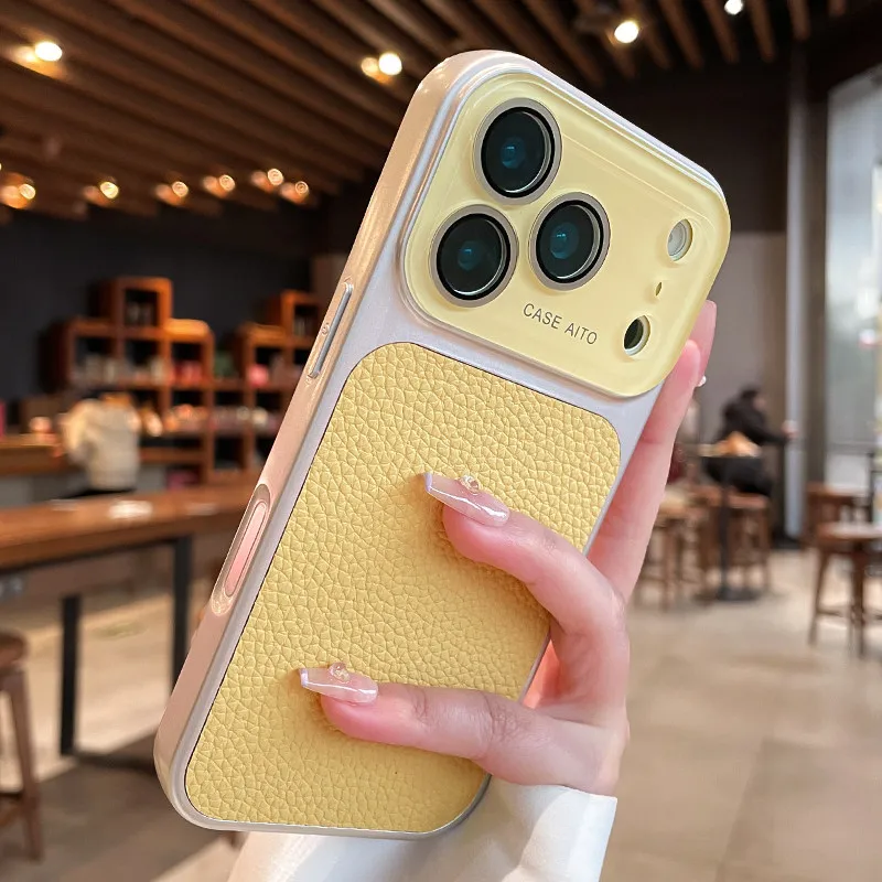 ตัวเลือกสินค้า เคสหนังกันกระแทก กระจกนิรภัย ปกป้อง iPhone 17 Pro Max