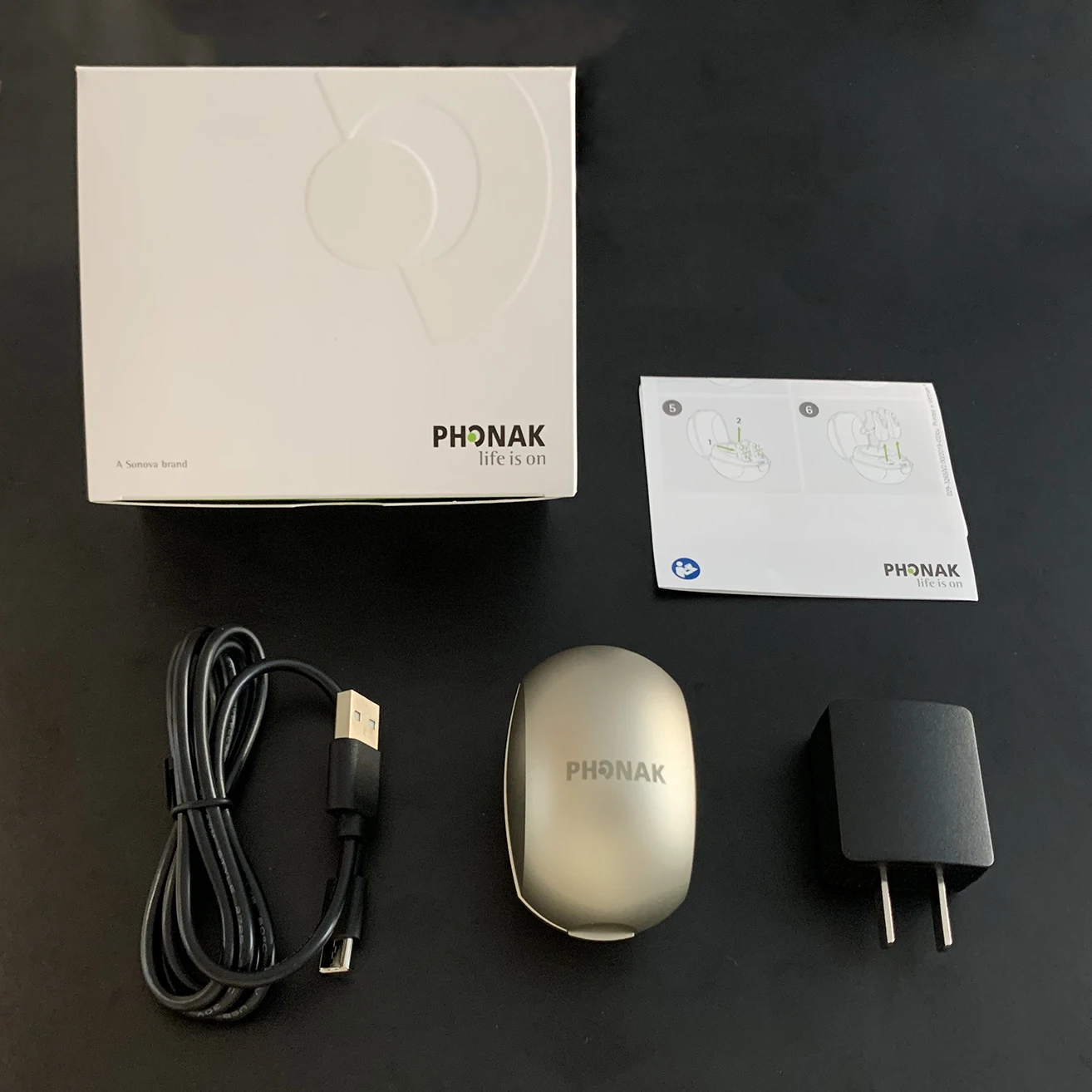 Phonak mini Charger Case for Phonak Rechargeable RIC Hearing Aids Phonak mini Charger 3