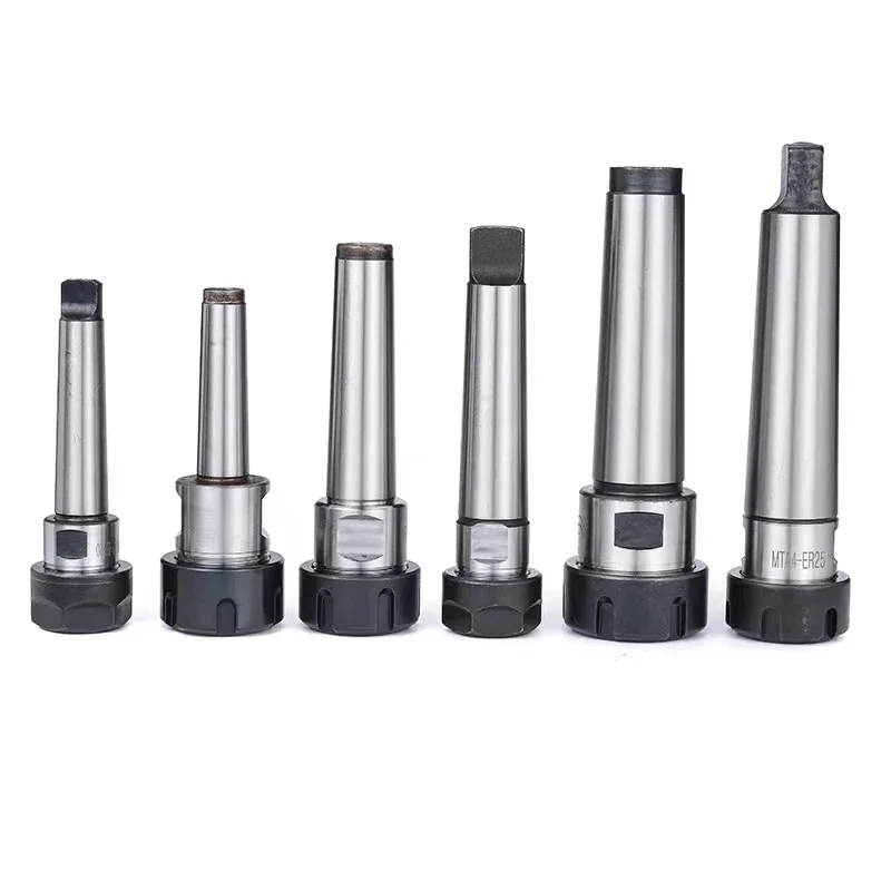 OUIO HOT 1Pcs MT1/MT2/MT3/MT4 Morse Taper ER11/ER16/ER20/ER25/ER32/ER40 Collet Chuck Holder,CNC Tool Holder Clamp.