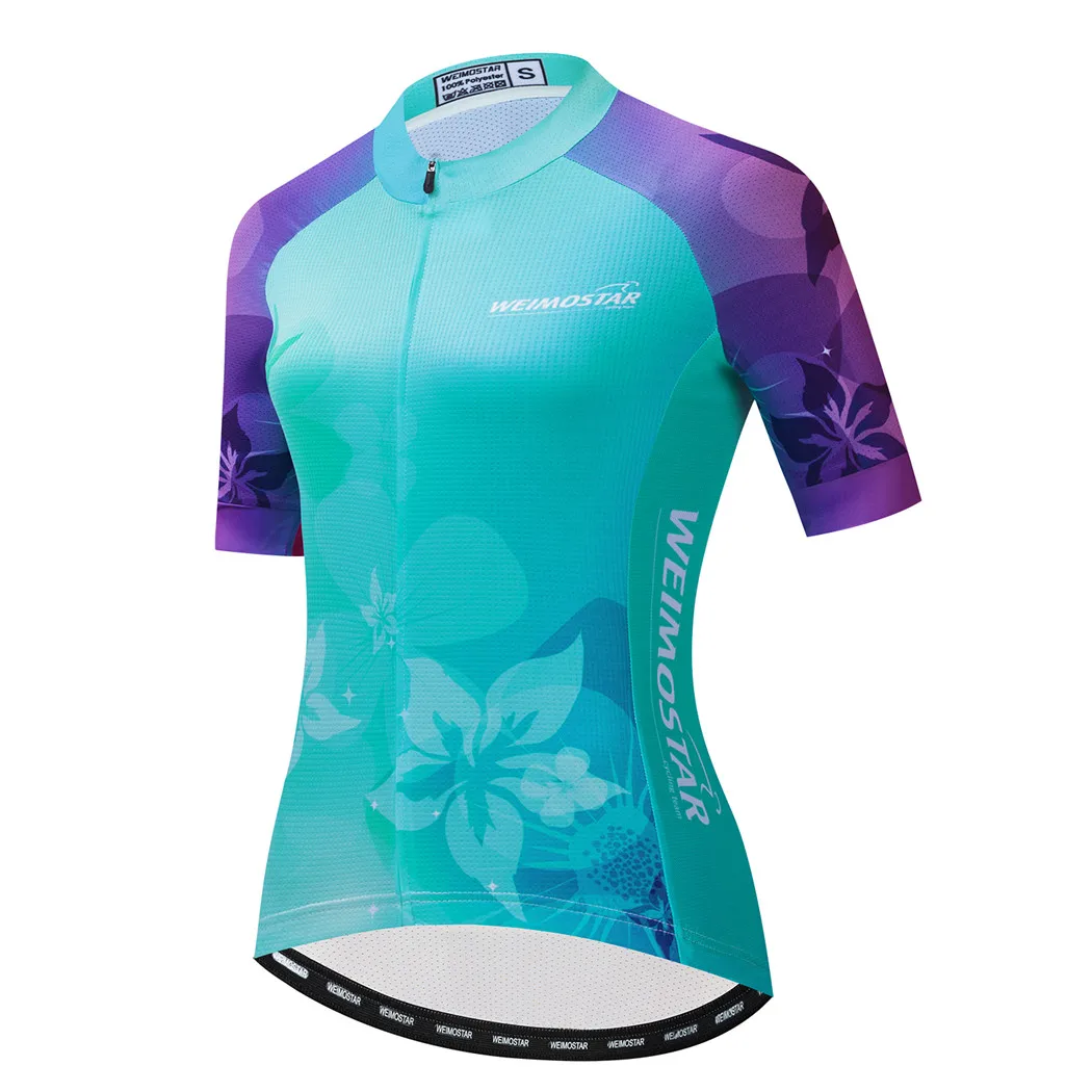 thumbnail image 1 of Camiseta de ciclismo Weimostar Pro para mujer, ropa de verano para bicicleta de montaña, ropa de ciclismo, camiseta de secado rápido, uniforme de ciclismo, 1 of 5