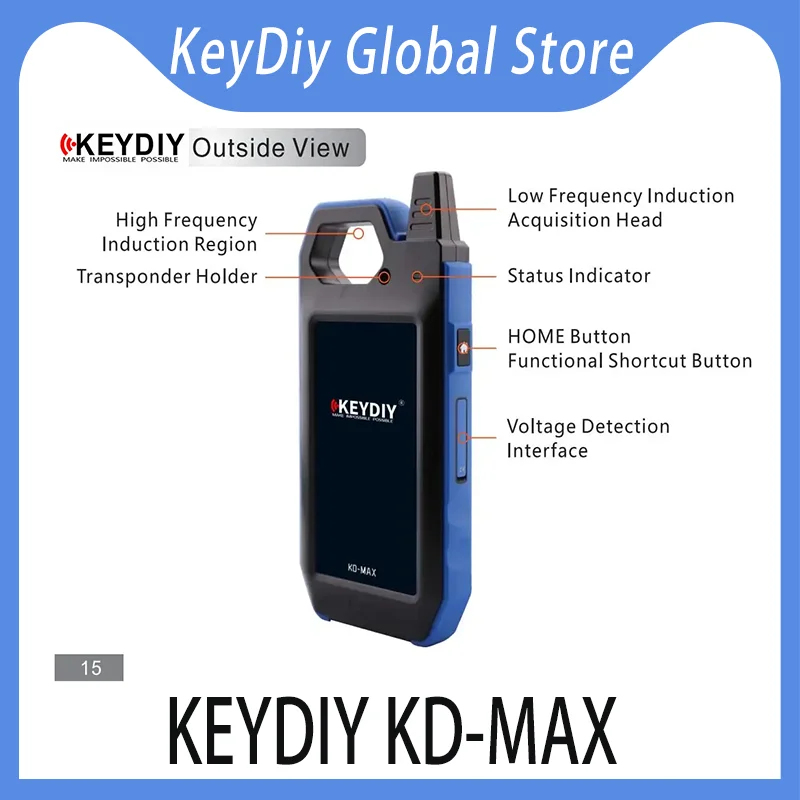 KEYDIY KD-MAX KD MAX KDMAX Key Programmer Remote Generator Chip Reader Frequency Tester Multi-functional Smart Device PK KDX4