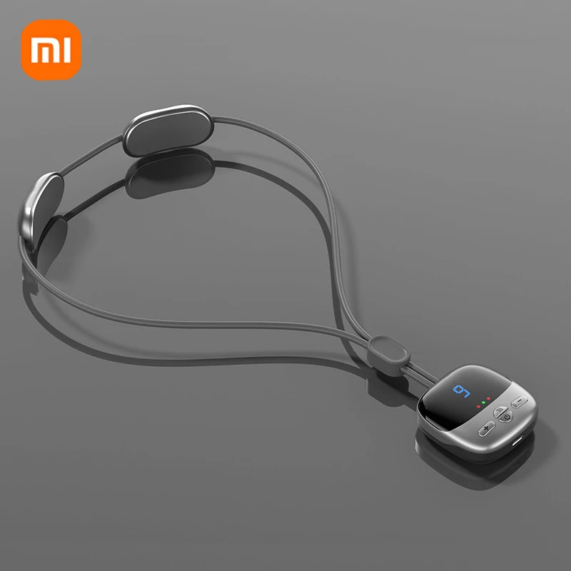  Xiaomi Smart Hanging Neck Neck Shoulder Cervical Spine Massager Hot Compress Neck Artifact Dredging Spine Neck Protector New 