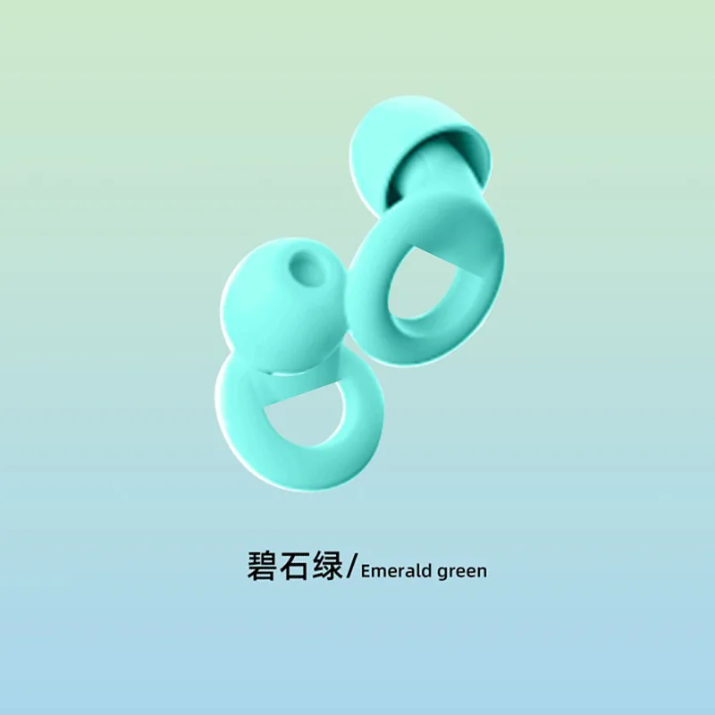 Noise Cancelling Ear Muffs Anti Noise Ear Plugs for Noise Reduction for Sleeping Silicone Ear Plugs Swimming Motorbike Filtering