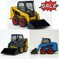 1/14 Scale RC Hydraulic Skid Steer Loader SM450 RTR Metal Wheeled Car Construction Vehicle Model RC Toys Gifts THZH2015 2