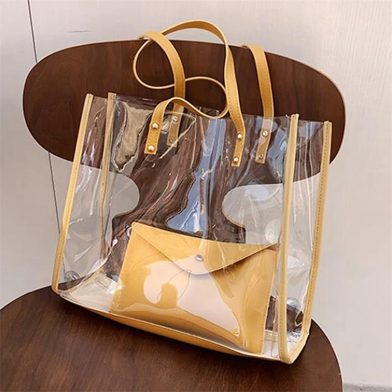 LOUIS VUITTON Transparent Amber Bag