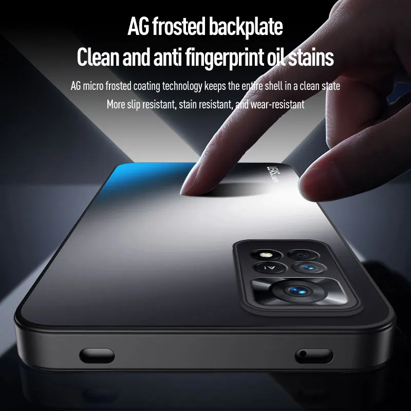 Frosted Matte Dazzling Silicone Protective Phone Case
