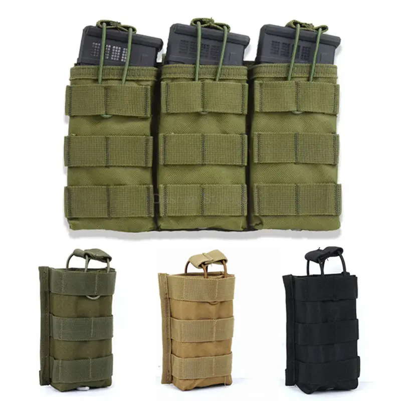 

New Outdoor Tactical Magazine Molle Pouches AK AR Hunting Rifle Pistol Ammo Mag Bag Airsoft Sundry Holster M4 Dual Storage Bag