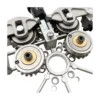 ZK-76ZY02 76ZY-02 76ZY02 Double Drive Mechanism Feeding Assembly Bracket Wire Feeder Motor Frame For Mig Welding Machine 6