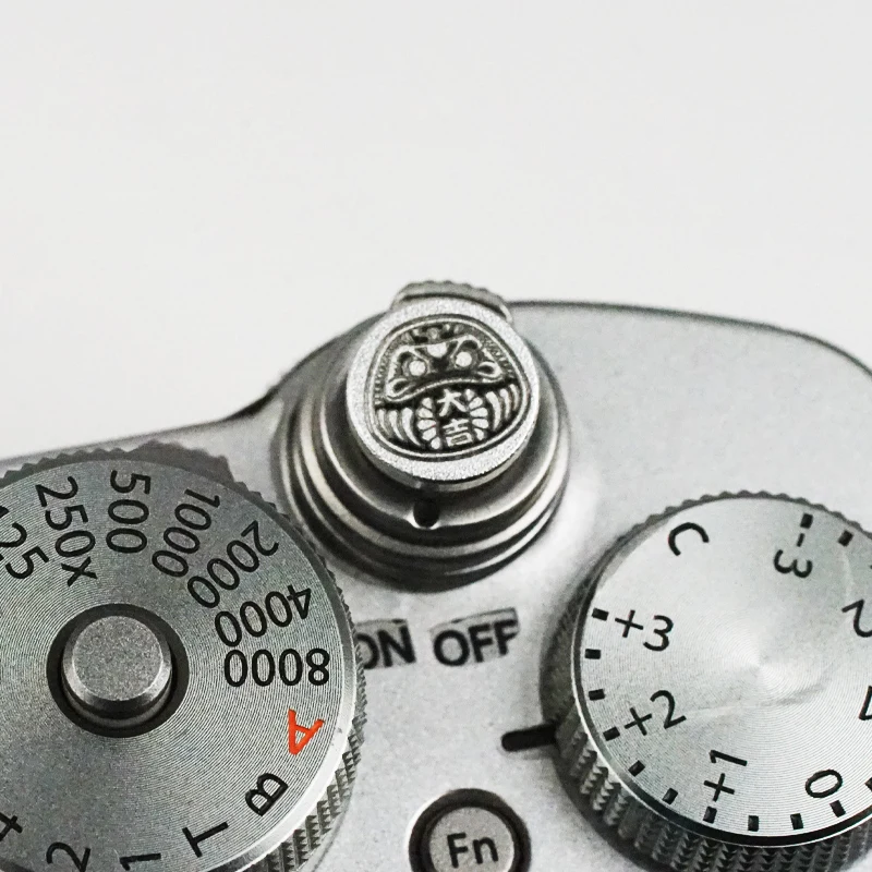 Pulsante Dell'Otturatore Della Fotocamera Decorazione Della Fotocamera In Metallo Per Canon R7 R8 R10 Rp R50 Sony A1 A7C A7C2 Panasonic Dc-G100Kgk S1H