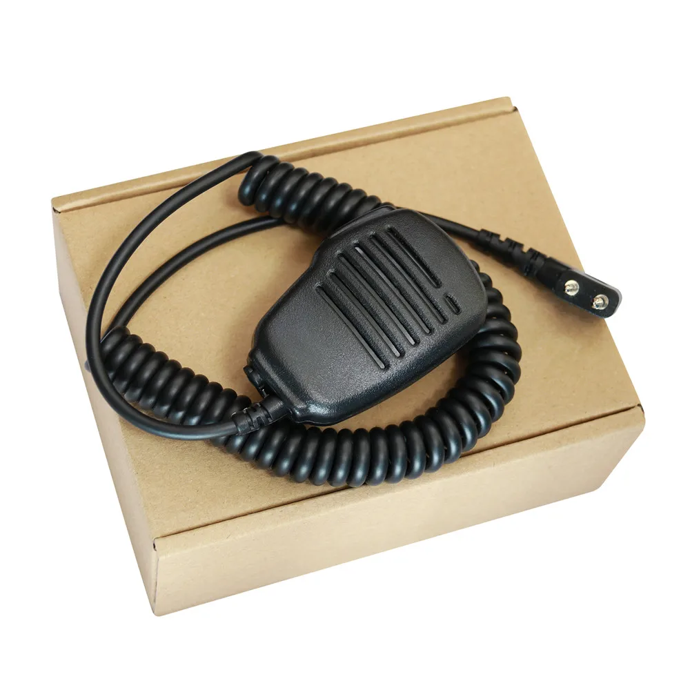 VBLL Walkie Talkie Remote Speaker Mic Microphone For IC- V8 V80 V80E V82 V85 Portable Two Way Radio