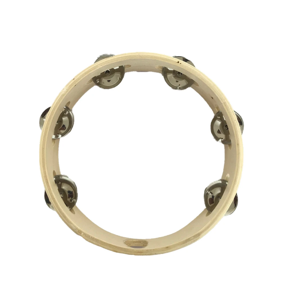 Hand Held Wood Headless Tambourine 4/6/8/10inch Percussion Hand Drums Toys Kids Musical Educational Toys hand tambourine,percussion instrument