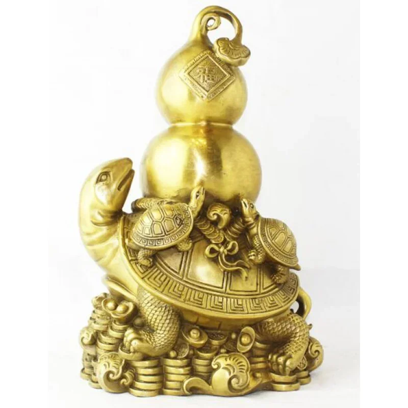 

gourd Home Furnishing Zhaocai ornaments jewelry dragon town house defends the enrichment of illnesses and misfortunes
