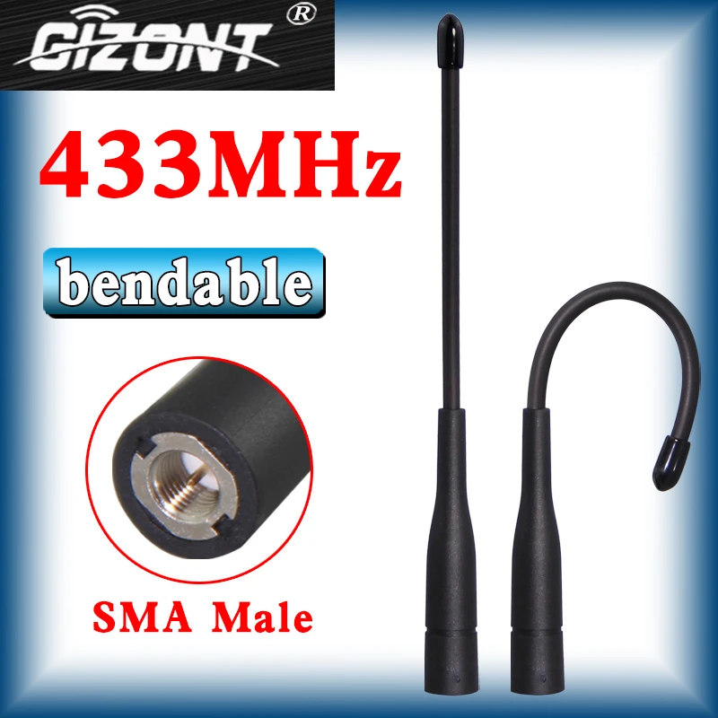 Supporta La Personalizzazione 2Pcs 433 Mhz Antenna Morbida 433 Mhz Omni Antenne Direzionale 433 M Iot Antenna Ad Alto Guadagno Connettore Maschio Sma