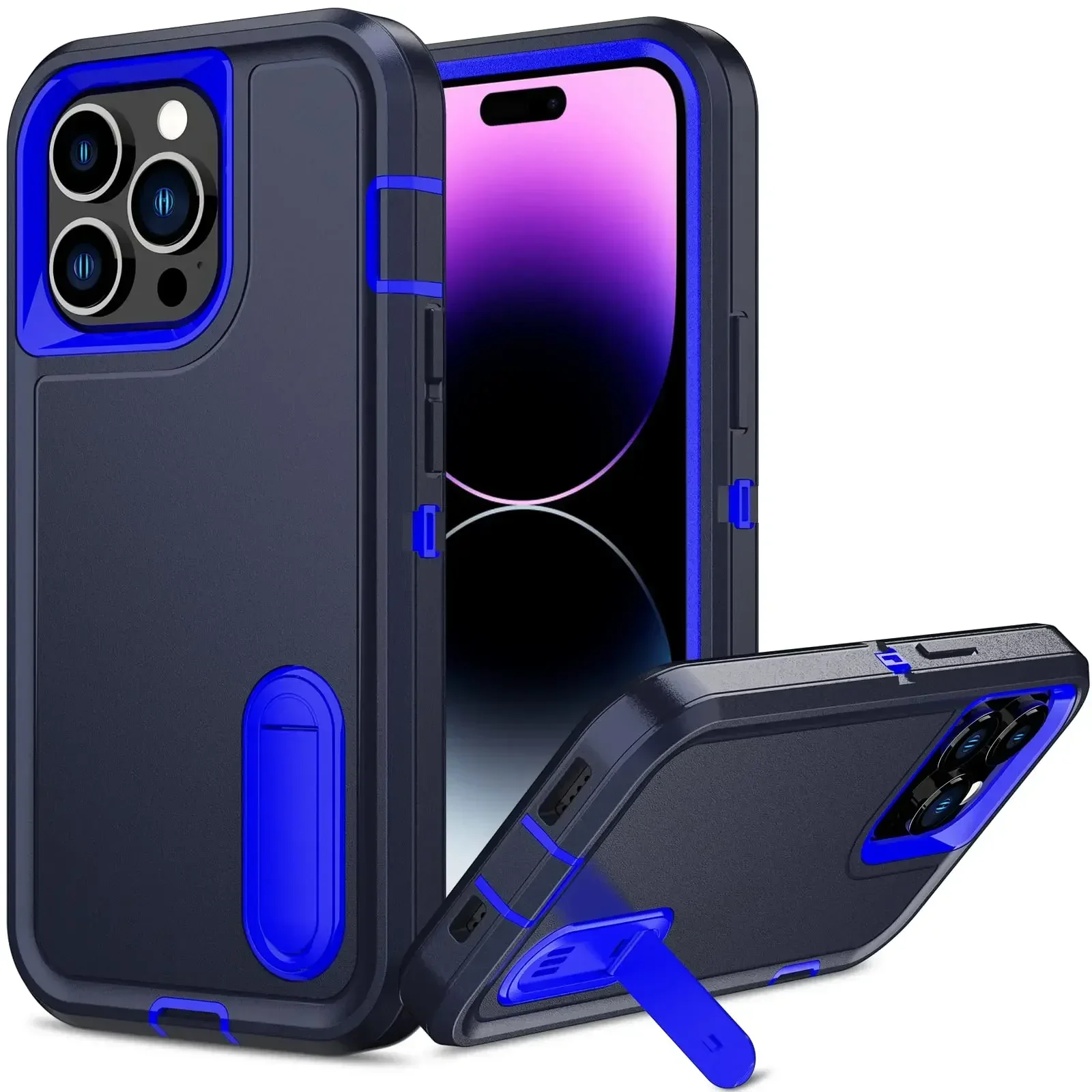 Anti-Shock Durable Case with Protective Kickstand Cover