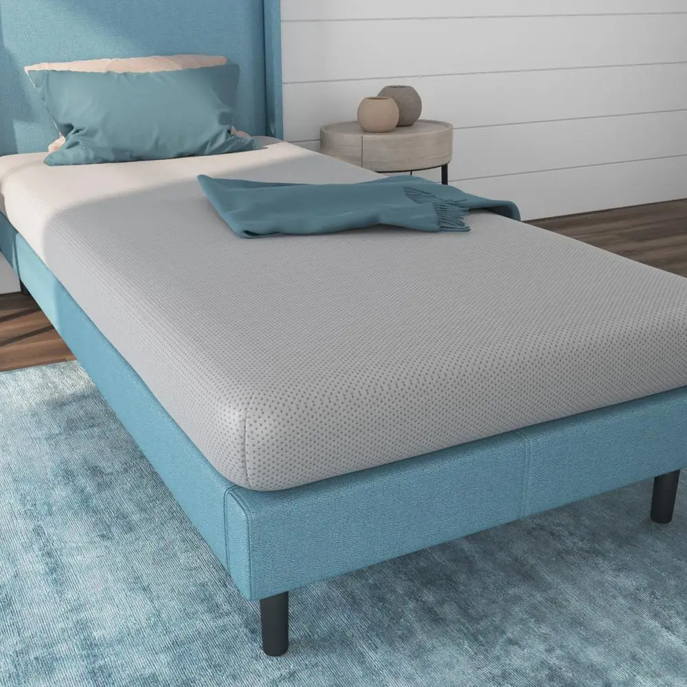 Deluxe Twin Memory Foam Mattress Kids Hypoallergenic Water-Resistant 5-inch Comfortable Bed Safe Sleeping Mattress Toddlers 6