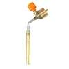 Brass MAPP, Propane Gas Torch, Automatic Ignition Trigger, Heating Welding Burner, Suitable For Camping And Welding 1