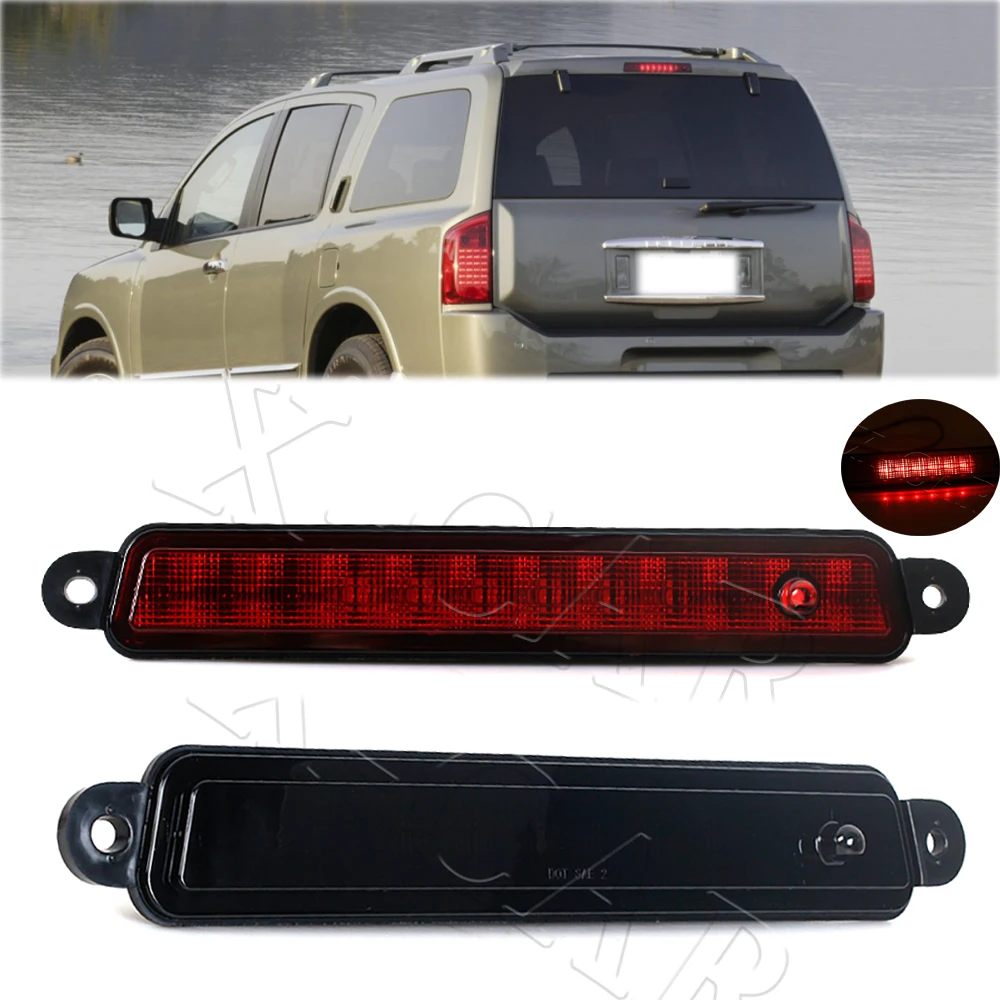 

1 PCS 3RD High Mount LED Brake Light 26590-7S000 For Nissan/Armada 2005-2015 Pathfinder/Armada 2004/Infiniti QX56 2004-2010