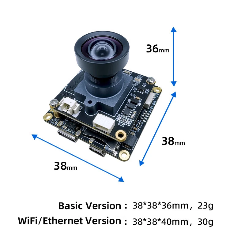 Caméra de sport 4K 30FPS SONY IMX377 iCatch V39M WiFi/Ethernet