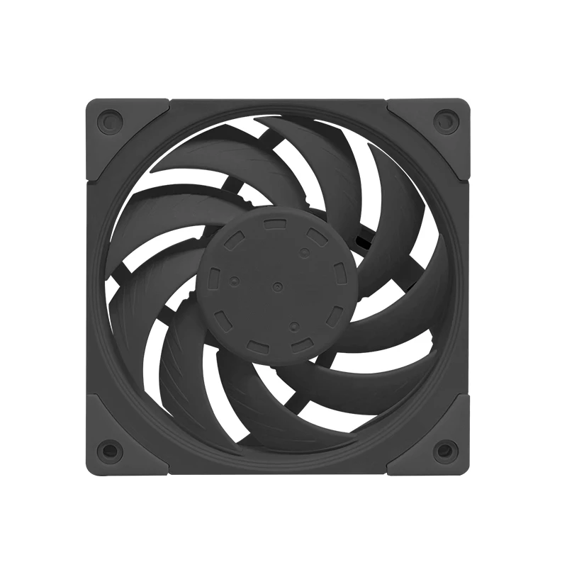 Caixa Branca do Computador Cooling System Fan Kit pc Gamer Cpu Cooler 120 mm Fãs 4pin Pwm Alto Desempenho 12cm Fdb 8002500rpm - Imagem 3
