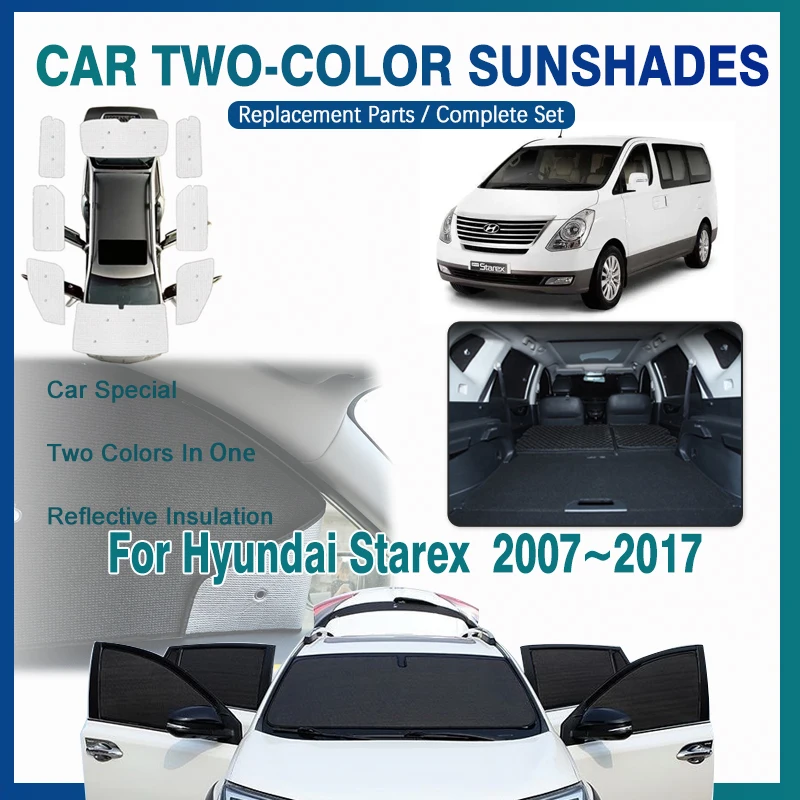 

Подходит для Hyundai Starex H-1 Huiyi iMax 2007 ~ 2017 автомобильный козырек Солнцезащитный козырек автомобильные аксессуары