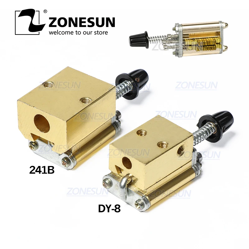Держатель формы ZONESUN для ленточного принтера DY8 цифры и буквы 5 шт. термолента dy-8