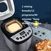 2.0lb Stainless Steel Electric Small Bread Maker Machine Automatic Bread Maker For Home 5