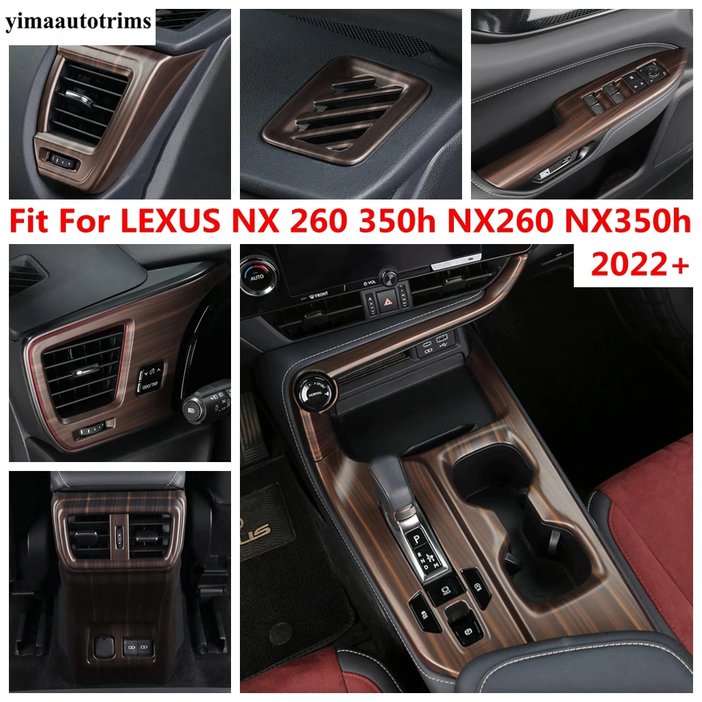 

Window Lift / Gear Shift Panel / Dashboard Air AC Vent Cover Trim ABS Accessories For LEXUS NX 260 350h NX260 NX350h 2022 - 2024