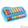 Early Educational Eight Tone Hand Knocking Two In One Xylophone Instrument Infant And Young Children Music Toy Piano For Gift 5