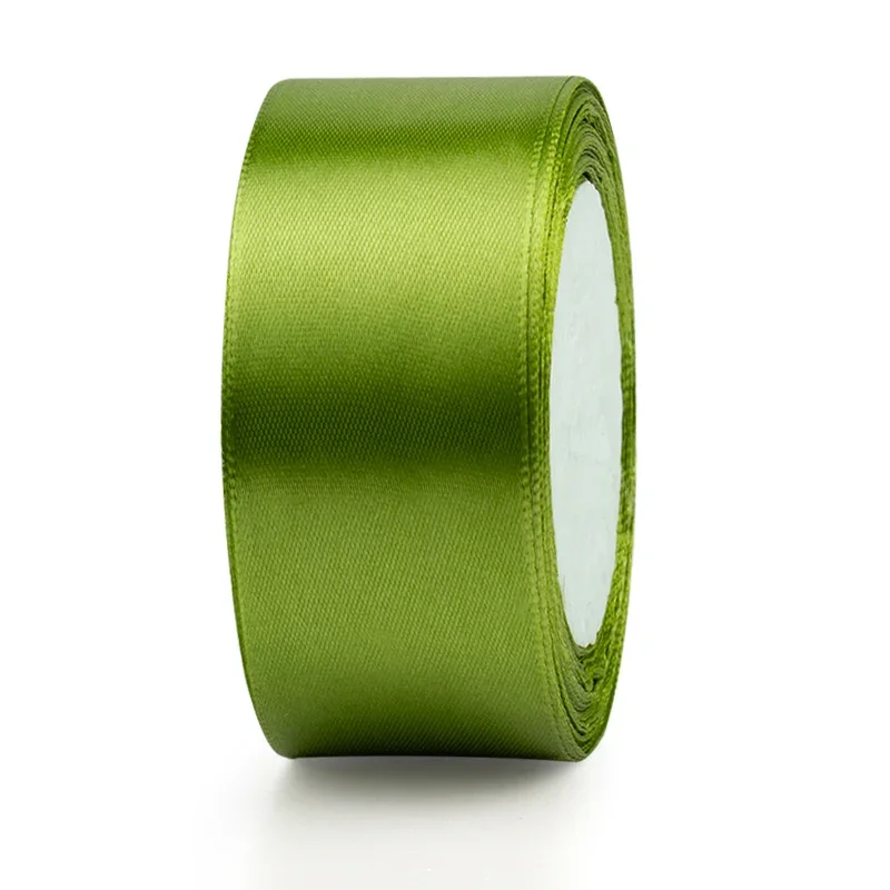 Elegant Red Satin Ribbon for Gift Packaging and Crafting