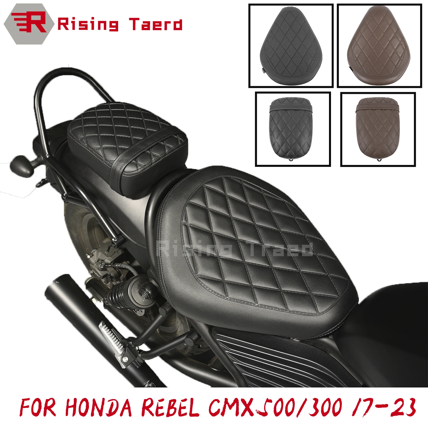 Rear Passenger Seat Pillion Cushion Fit For Honda Rebel CMX300/500