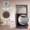 Portable Infrared Sauna Home Spa Detox Therapy with Upgrade Reinforced Chair Whole Front Clear Window L31.5 x W31.5 x H63 6