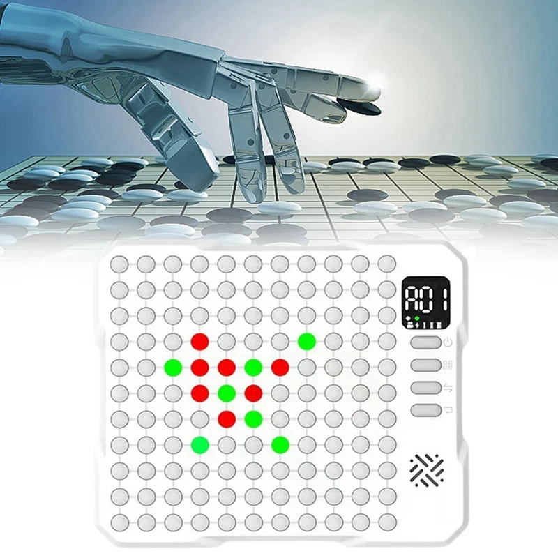 AZ-14-In-1 스마트 고모쿠 전자 보드 게임 테이블탑 AI 배틀 트레이닝 사고력 퍼즐 게임 장난감 (어린이 및 성인용)