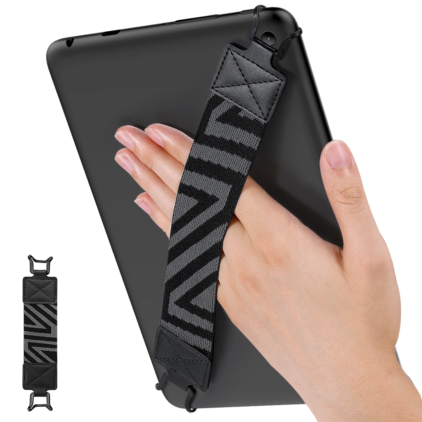 Moko-correia de Mão de Segurança para 911 Tablet Ipad Pro Ipad Air Kindle Fire hd Samsung Lenovo Alta Elasticidade Versátil