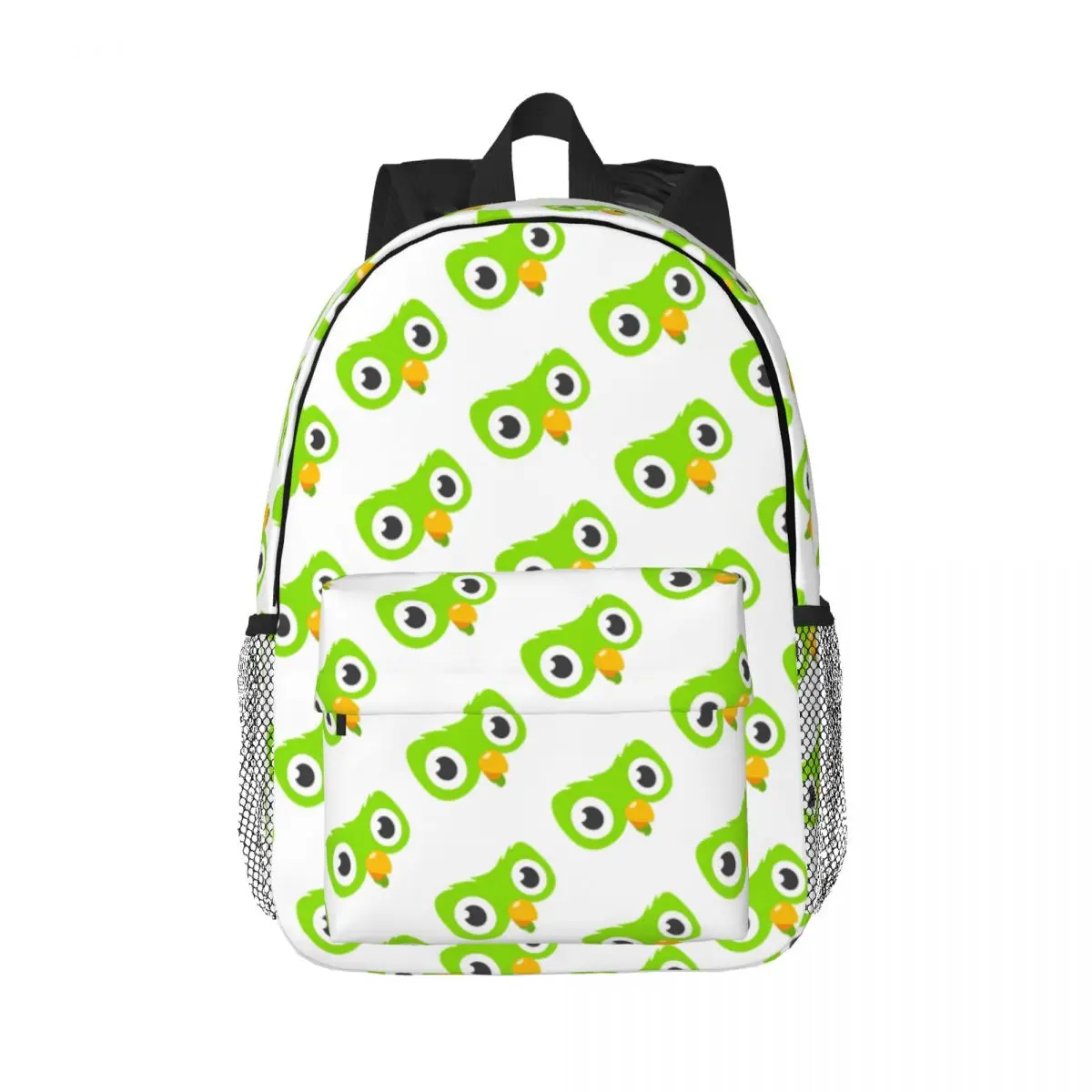 Duolingo Owl Duo Backpacks Boys Girls Bookbag Fashion Children