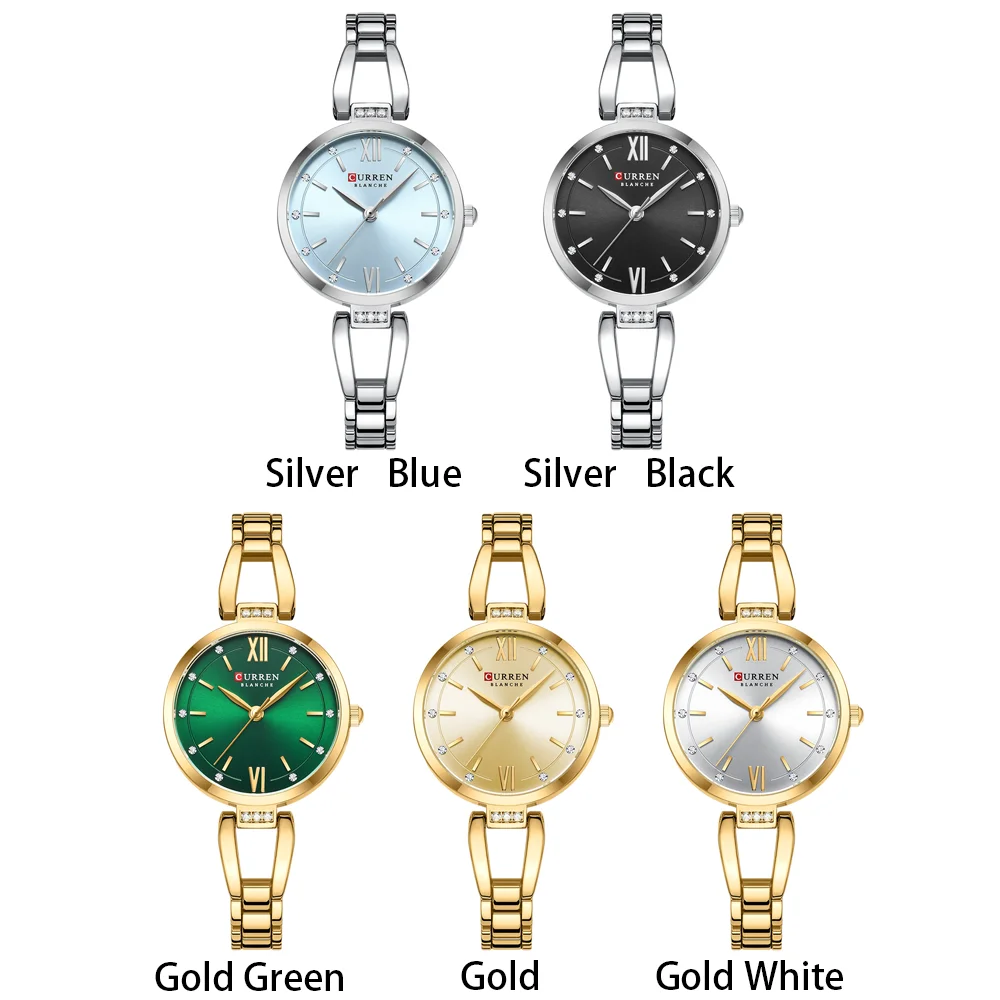Curren 9092 Women Watch Shining Elegant Luxury Waterproof Quartz WristWatch Birthday Gifts For Women 6