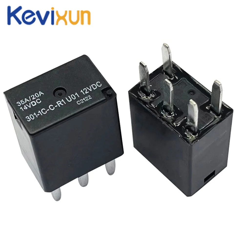 1PC 12VDC 301-1C-C-R1 U01 Automotive Relay 35A/20A 5 Feet 301-1C-C-R1-U01-12V 301-1C-C-R1-U02-24V 1C-C-D1 U05