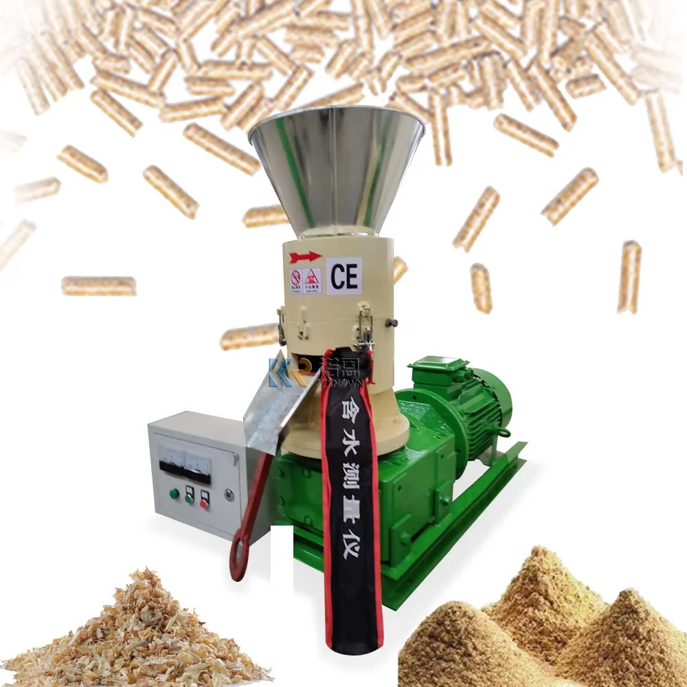 Electric Heating Wood Pellets Machine Pelletizer Wood Pellet Mill Biomass  Fuel Particles Sawdust Biomass Briquette Machines - AliExpress