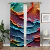 Kitchen Curtains for Bedroom Happy Dopamine Shades Curtains Child Room Living Room Curtain Halloween Decoration Partition Camera 3