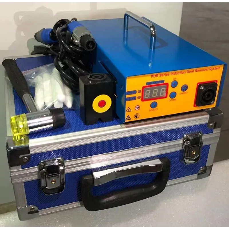 Automobile dent repair Automobile body dent removal induction heating equipment Automobile sheet metal repair pulling tools 3
