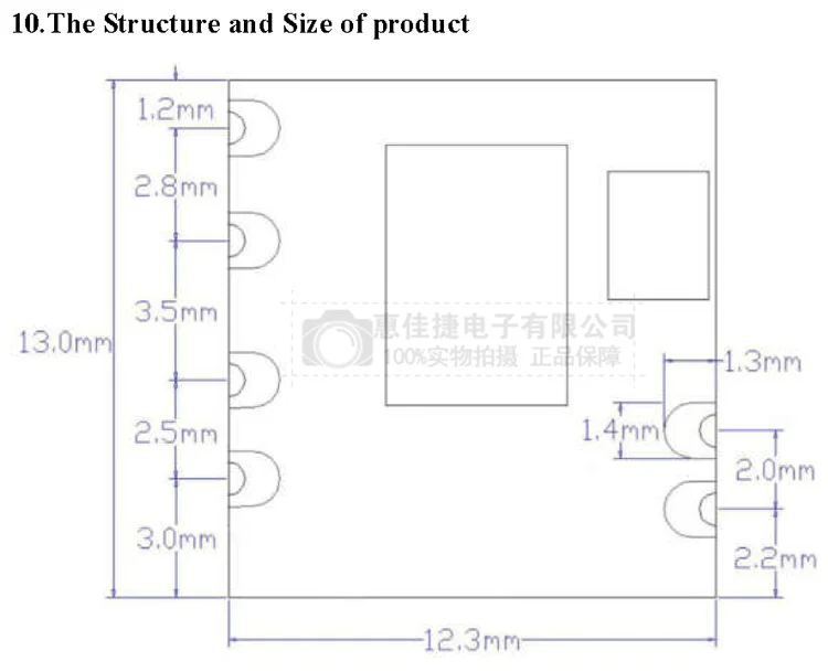 RTL8188EUS RL-UM12BS-8188EUS WIFI MODULE USB INTERFACE REMOTE WALL PIERCING
