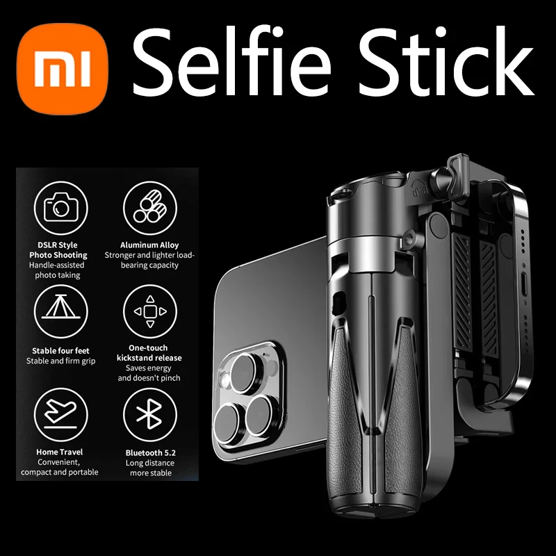 Sports Camera Selfie Stick Selfie Stick Tripod Cell Phone Selfie Stick Smartphone Selfie Stick Selfie Stick Phone Selfie Tripod Xiaomi Selfie Stick Mini Bluetooth Portable Telescopic Multifunctional Handheld Tripod