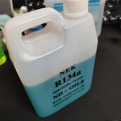 Air conditioning compressor refrigerant PAG oil, R134a PAG OIL ,ND 8 oil for R134a compressor,600ml Blue oil