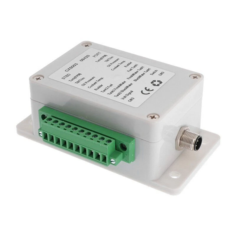 

Двухканальный преобразователь NMEA2000 N2K, 0-190 Ом, до 18 датчиков, для морской яхты CX5003, 1 шт.