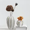 CAPIRON Ceramic Carambola Figurine Glazing Vase for Fresh Flower Arrangement Centerpiece Porcelain Home Table Decoration Objects 5