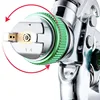 HVLP Professional Spray Gun 1.4/1.7/2.0/2.5mm Steel Nozzle Gravity Spray Gun Portable Car Paint Spray Gun DIY Spray Paint Kit 5